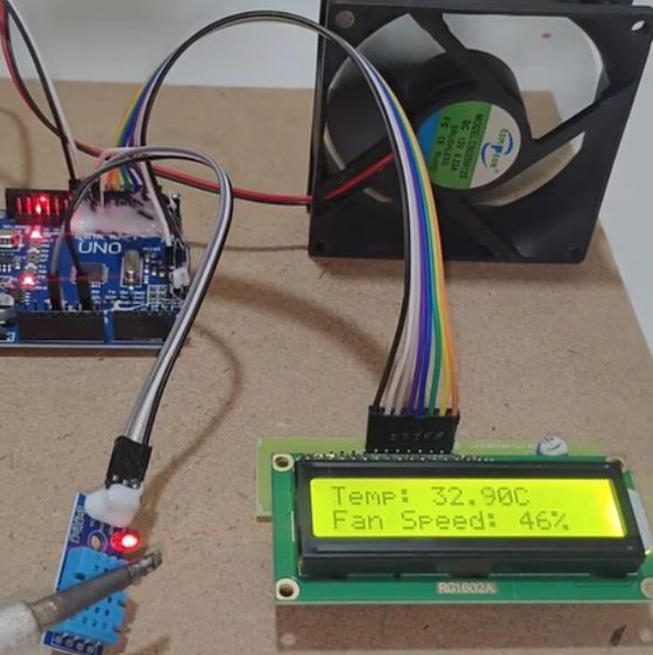 air conditioner or fan switcher with temeprature detect