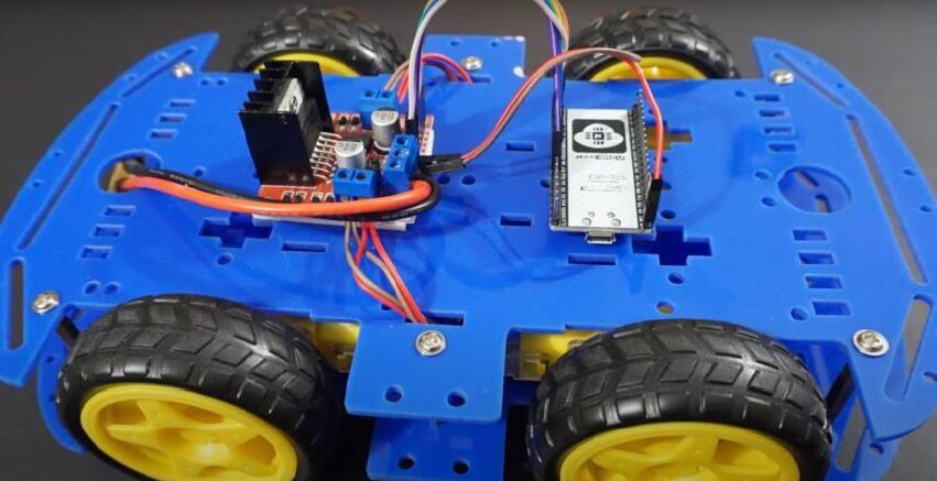 bluetooth controlled robot via mobile app