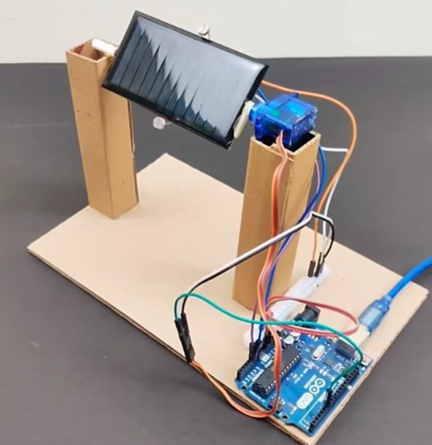 solar tracker for solar panels